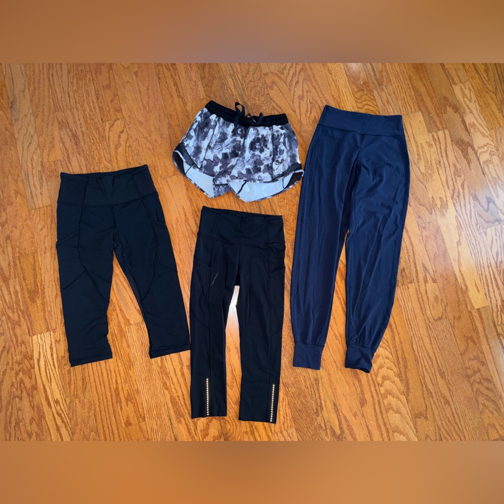 Lululemon Size 4 Pants Shorts Bottoms Lot Bundle Fast Free Capris Align Joggers